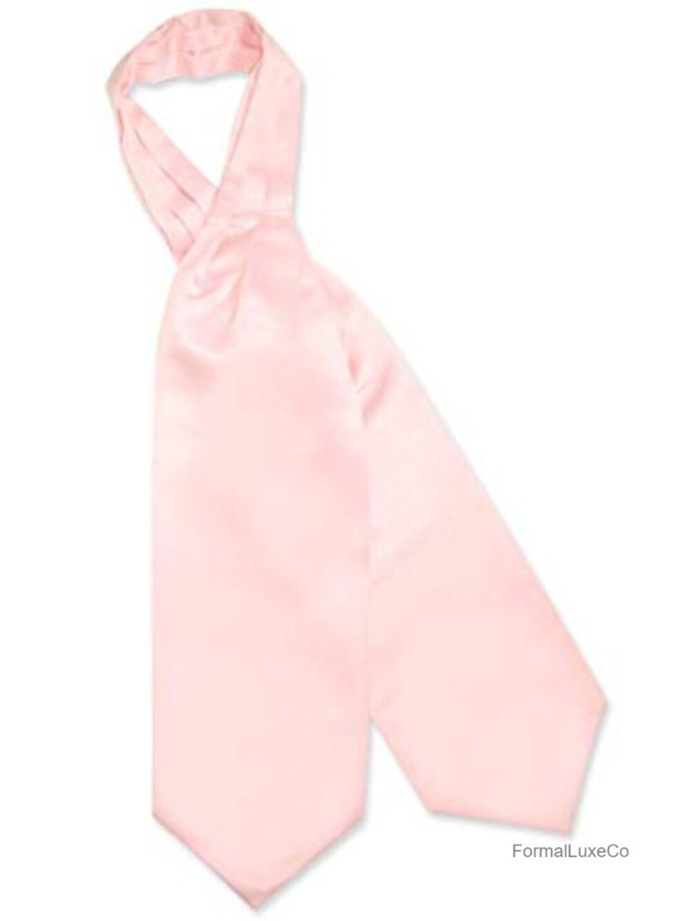 Men's Silk Feel Polyester Ascot Cravat Necktie Victorian Style